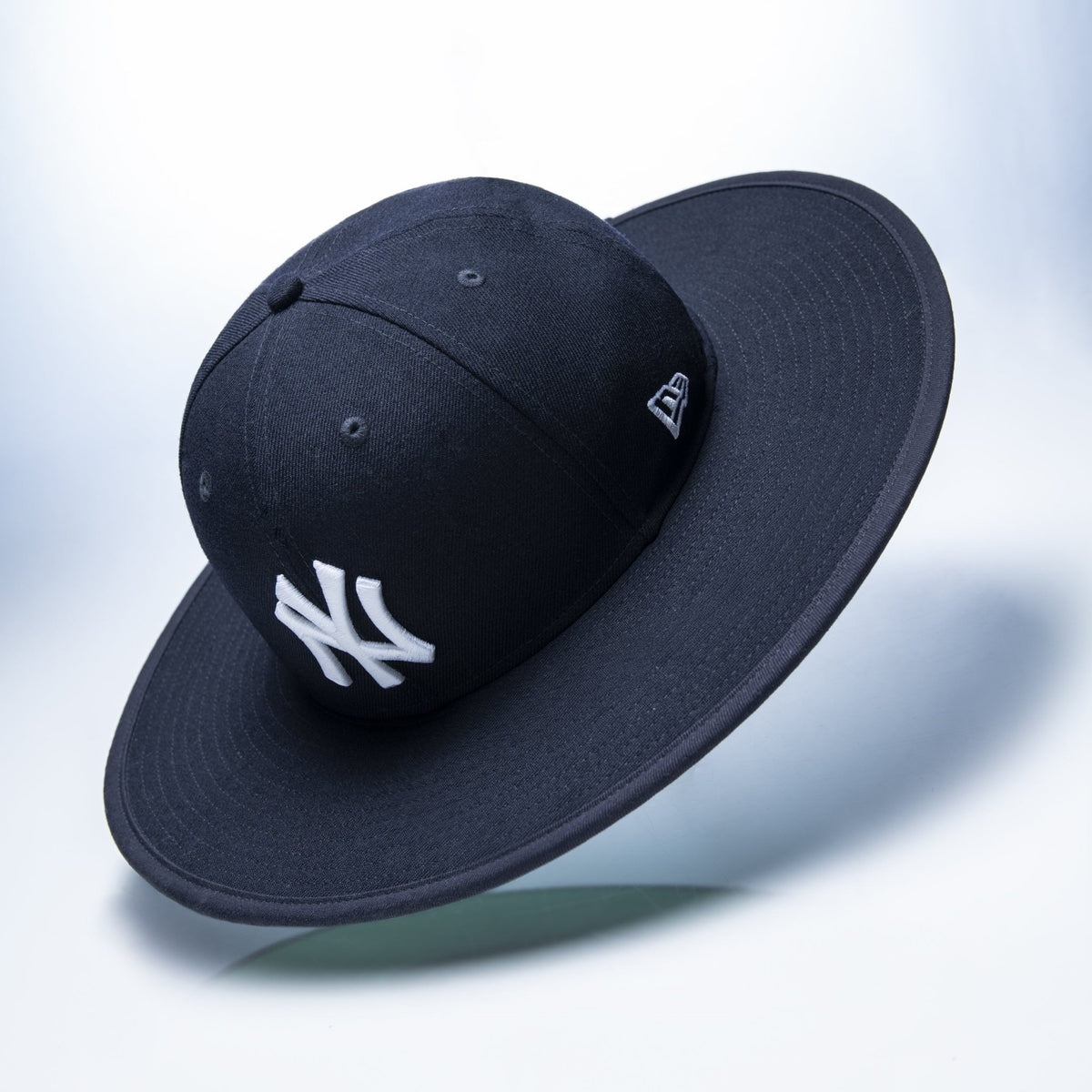 NEWERA FITTED LONG BRIM HAT YANKEES - ハット