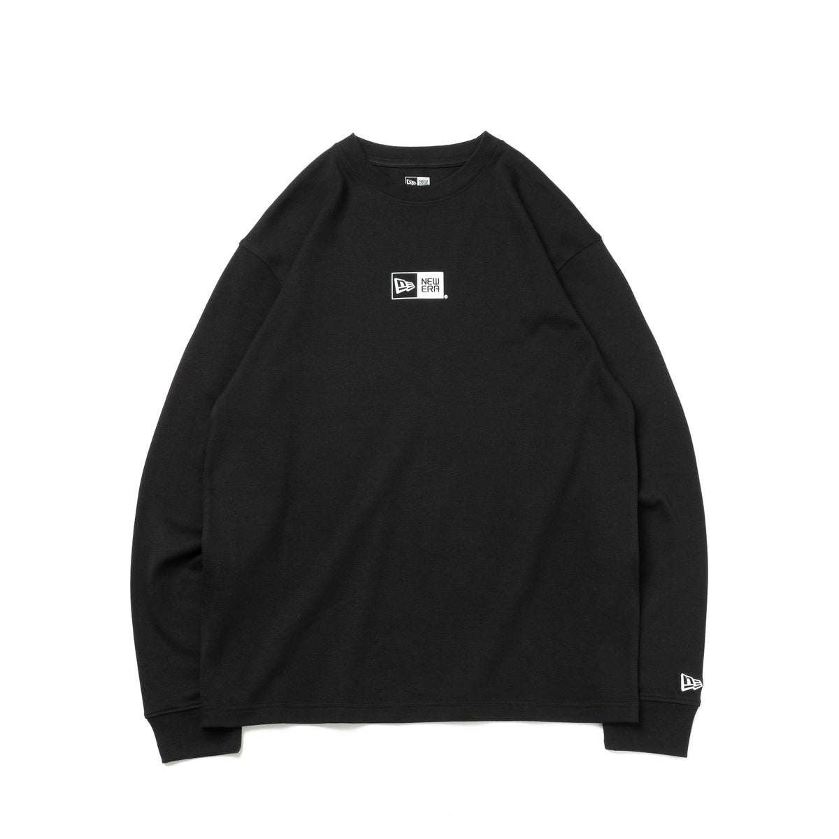 長袖 ウォーム Tシャツ Box Logo ボックスロゴ ブラック