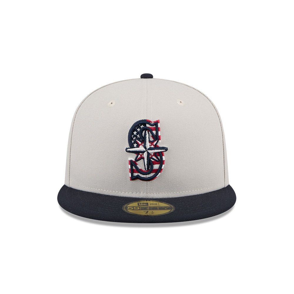 59FIFTY オンフィールド 2024 MLB 4th of July シアトル・マリナーズ ストーン | ニューエラオンラインストア