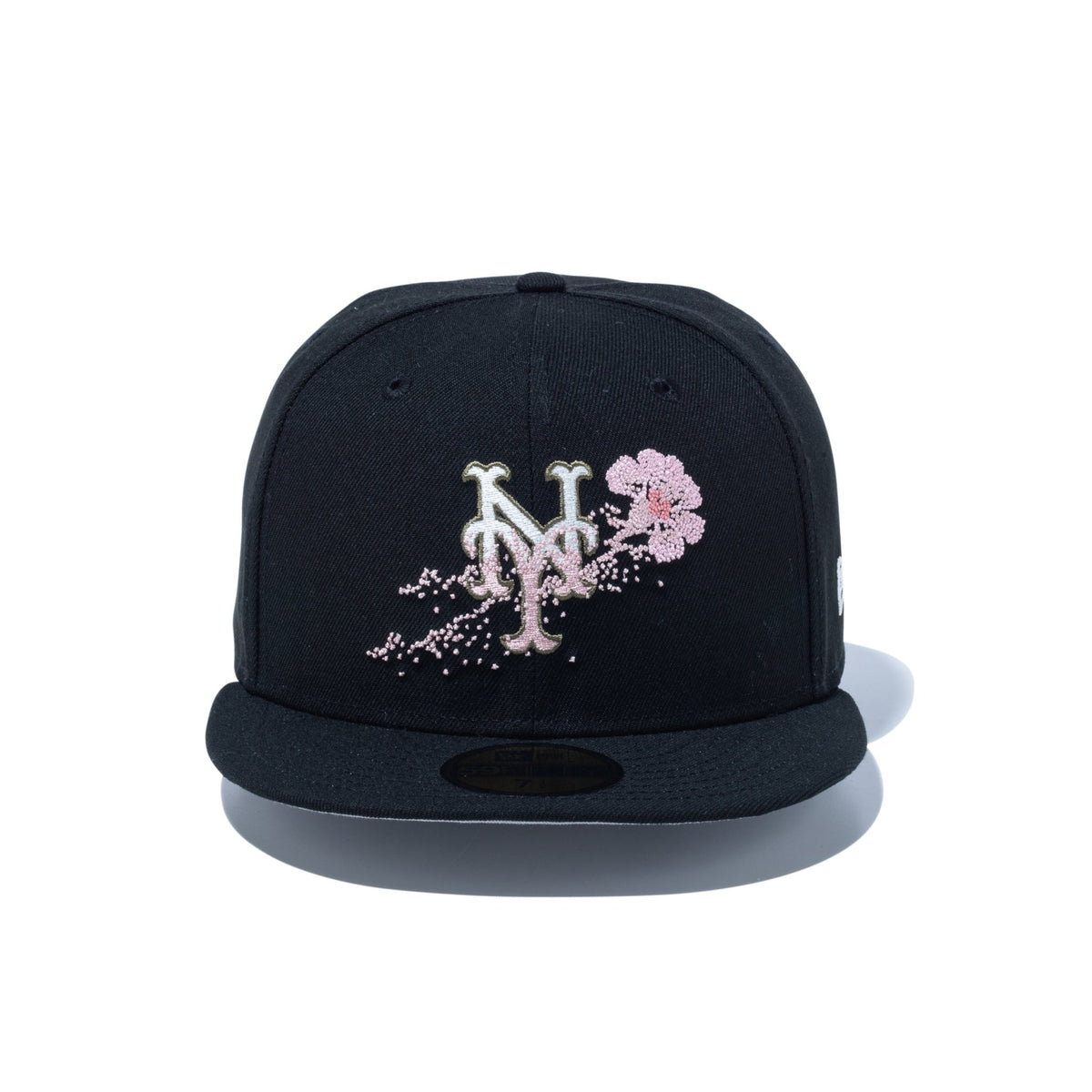 59FIFTY Dotted Floral ニューヨーク・メッツ ブラック | ニューエラ 