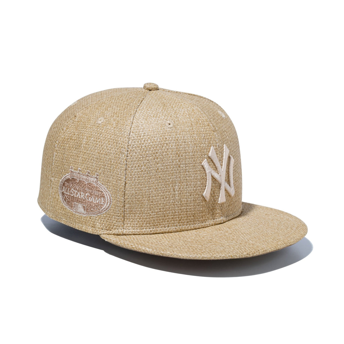 59FIFTY Paper Straw ニューヨーク・ヤンキース ナチュラル