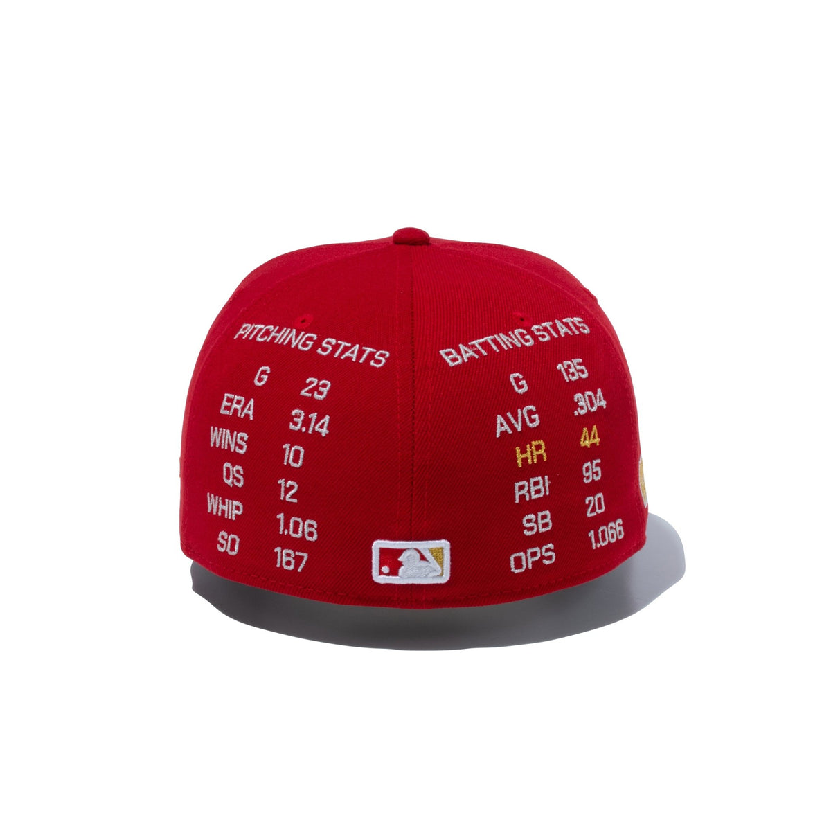 59FIFTY Shohei Ohtani American League MVP & Home Runs Leaders ロサンゼルス・エンゼルス  スカーレット × ゴールド