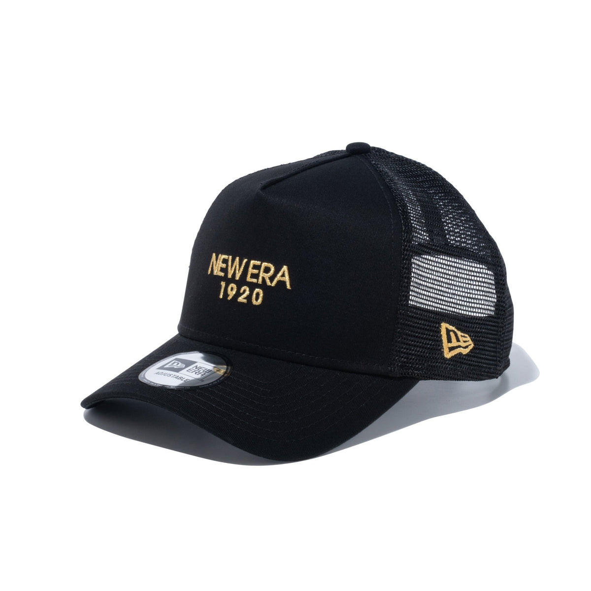 9FORTY A-Frame トラッカー NEW ERA 1920 ブラック × ゴールド 