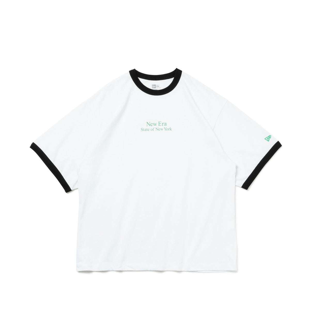 半袖 オーバーサイズド コットン Tシャツ Ringer Tee ホワイト ...