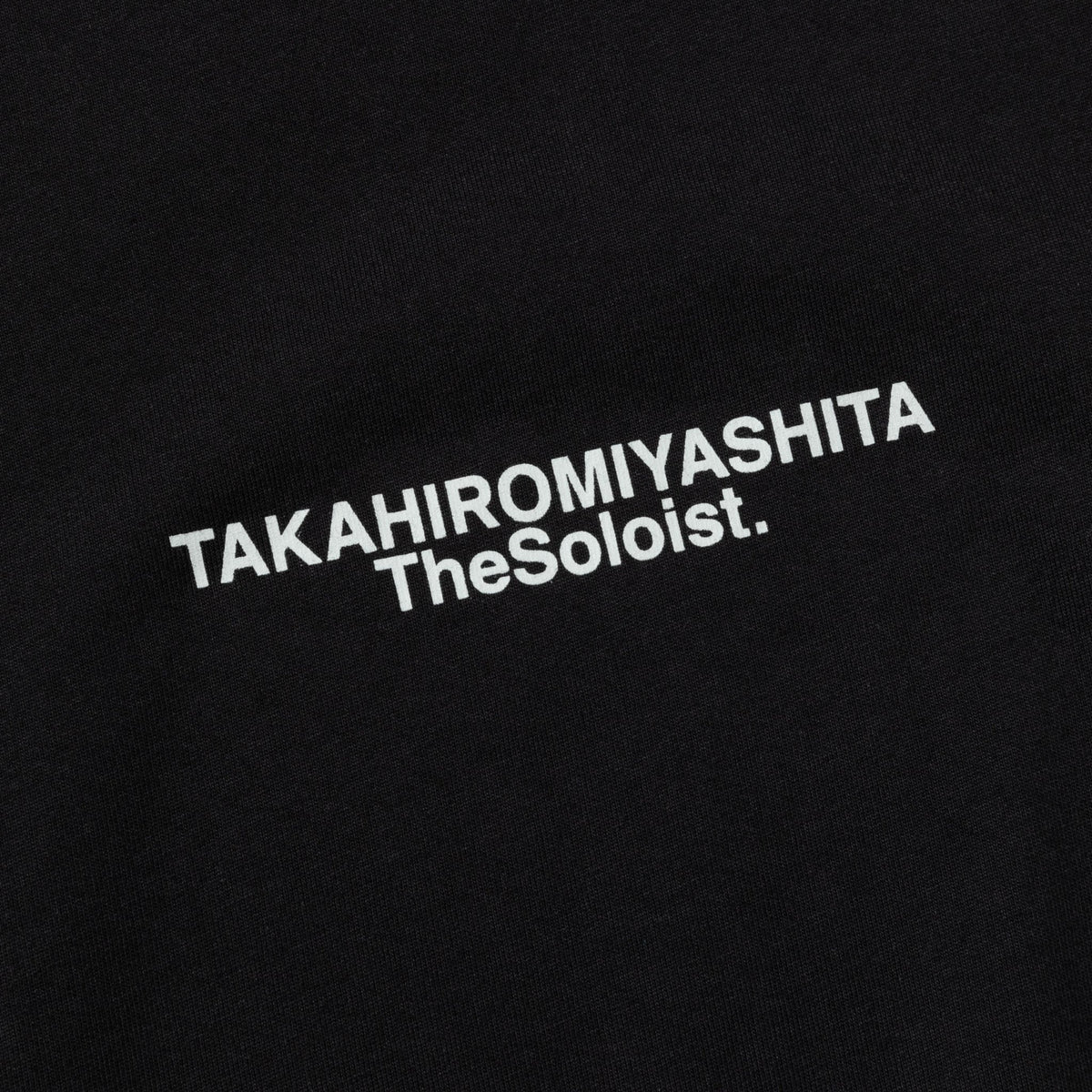 半袖 コットン Tシャツ TAKAHIROMIYASHITATheSoloist. SS24 ブラック レギュラーフィット |  ニューエラオンラインストア