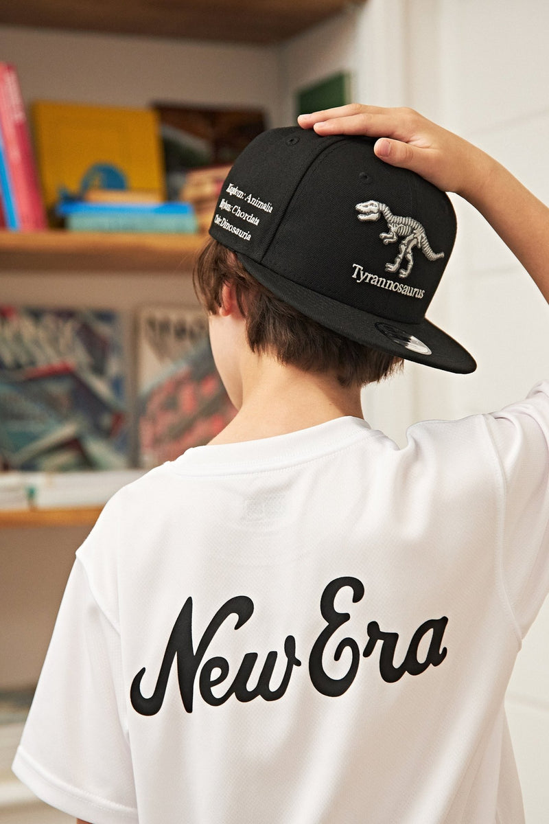 Youth 半袖 テック Tシャツ Classic Logo ホワイト | ニューエラ 