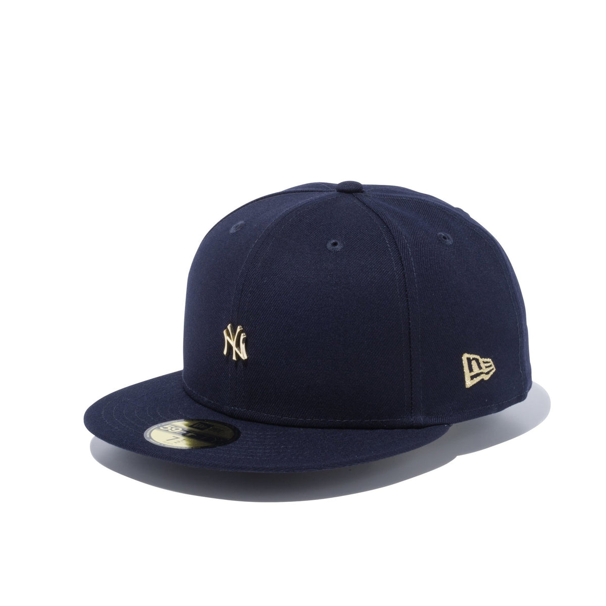 59FIFTY ニューヨーク・ヤンキース メタルミニロゴ ネイビー × ゴールド