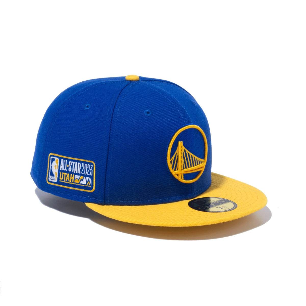 59FIFTY 2023 NBA ALL STAR GAME ゴールデンステイト・ウォリアーズ ブルー プリントアンダーバイザー