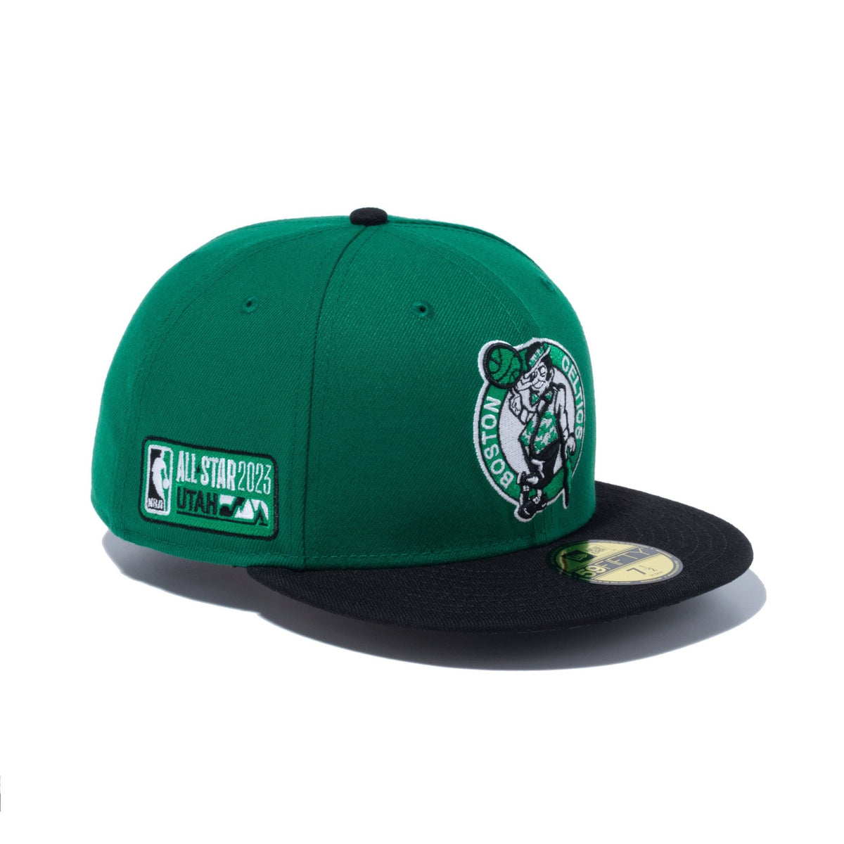 59FIFTY 2023 NBA ALL STAR GAME ボストン・セルティックス グリーン プリントアンダーバイザー