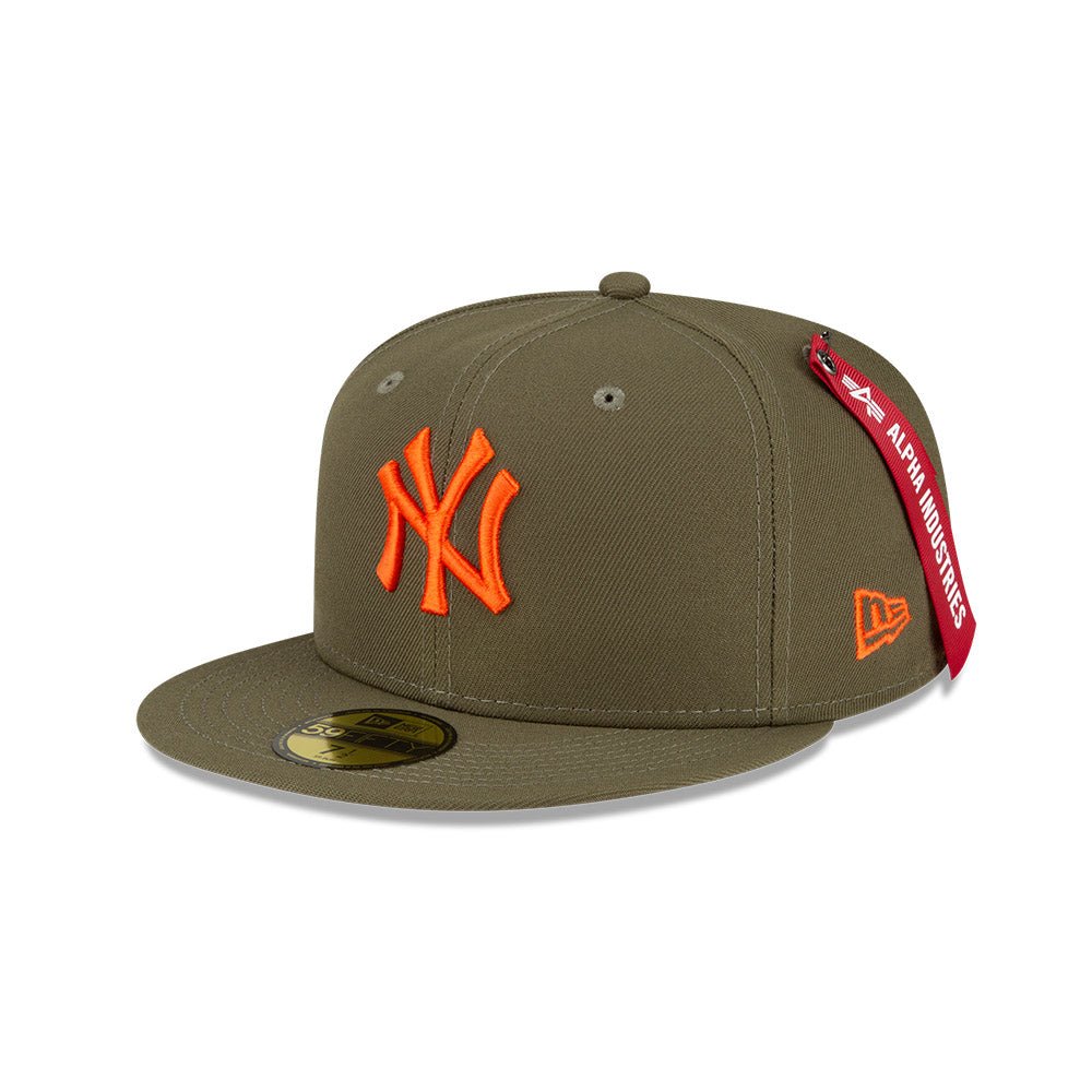 59FIFTY Alpha Industries ニューヨーク・ヤンキース オリーブ