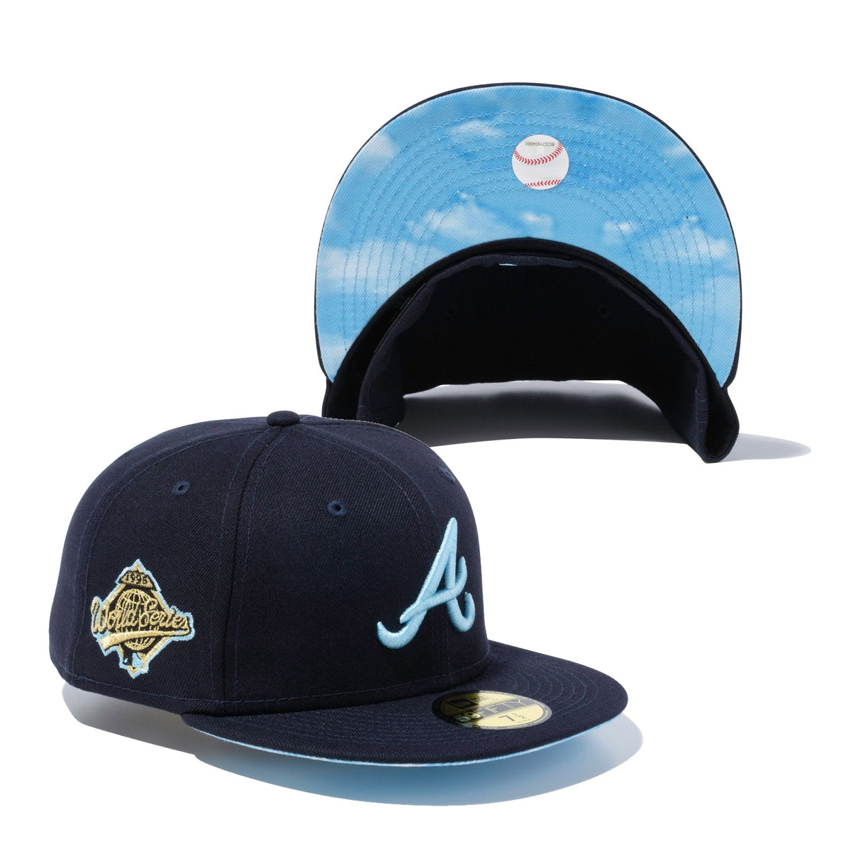 59FIFTY CLOUD UNDER アトランタ・ブレーブス ブルーアンダー