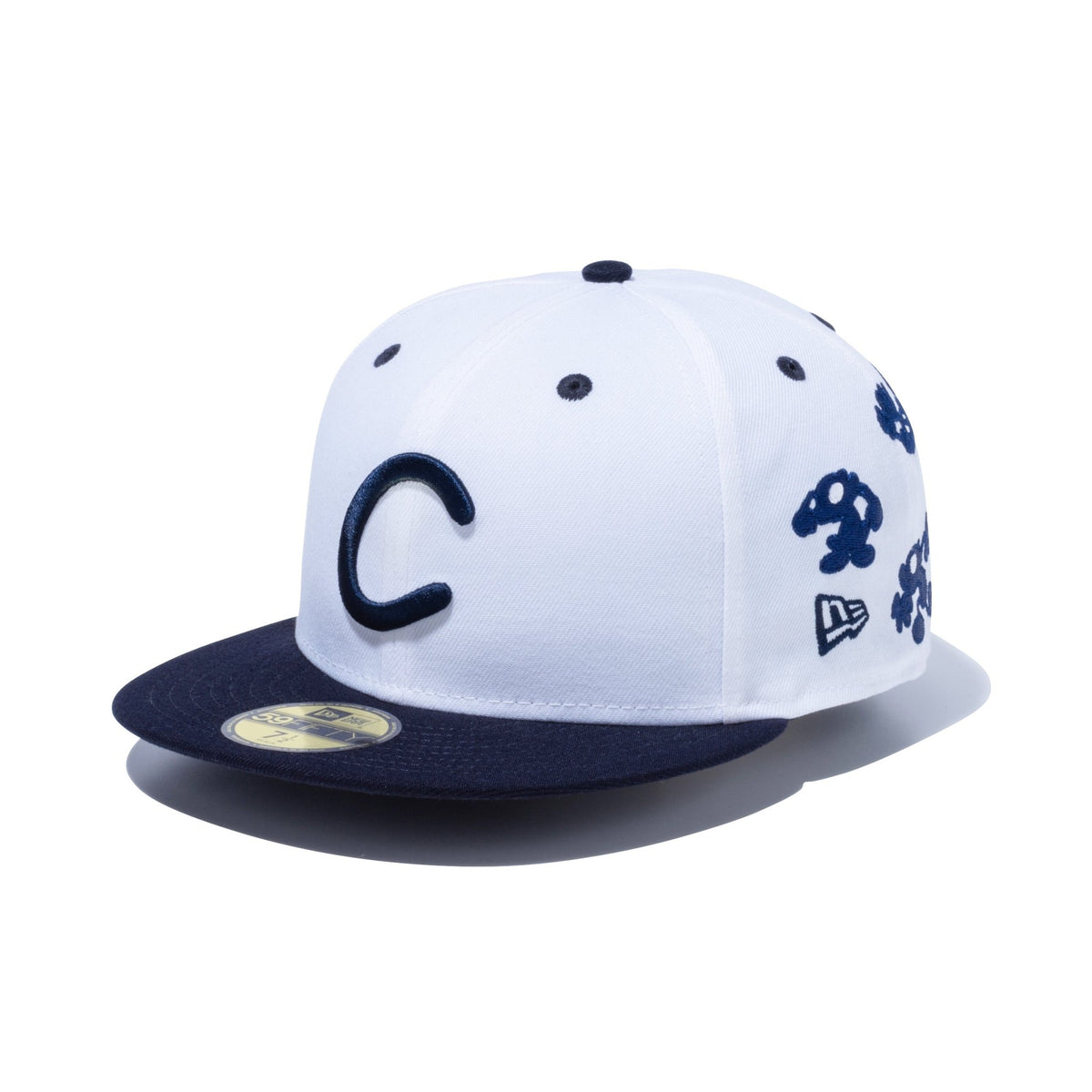 59FIFTY COIN PARKING DELIVERY Cロゴ ホワイト ネイビーバイザー