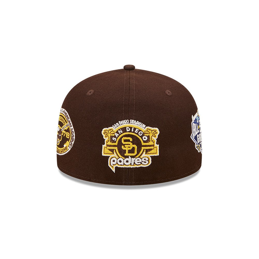 59FIFTY Cooperstown Multi Patch サンディエゴ・パドレス ブラウン