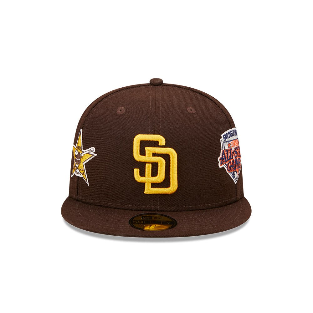59FIFTY Cooperstown Multi Patch サンディエゴ・パドレス ブラウン