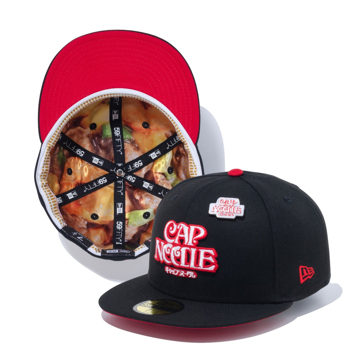 59FIFTY CUP NOODLE カップヌードル CAP NOODLE ブラック