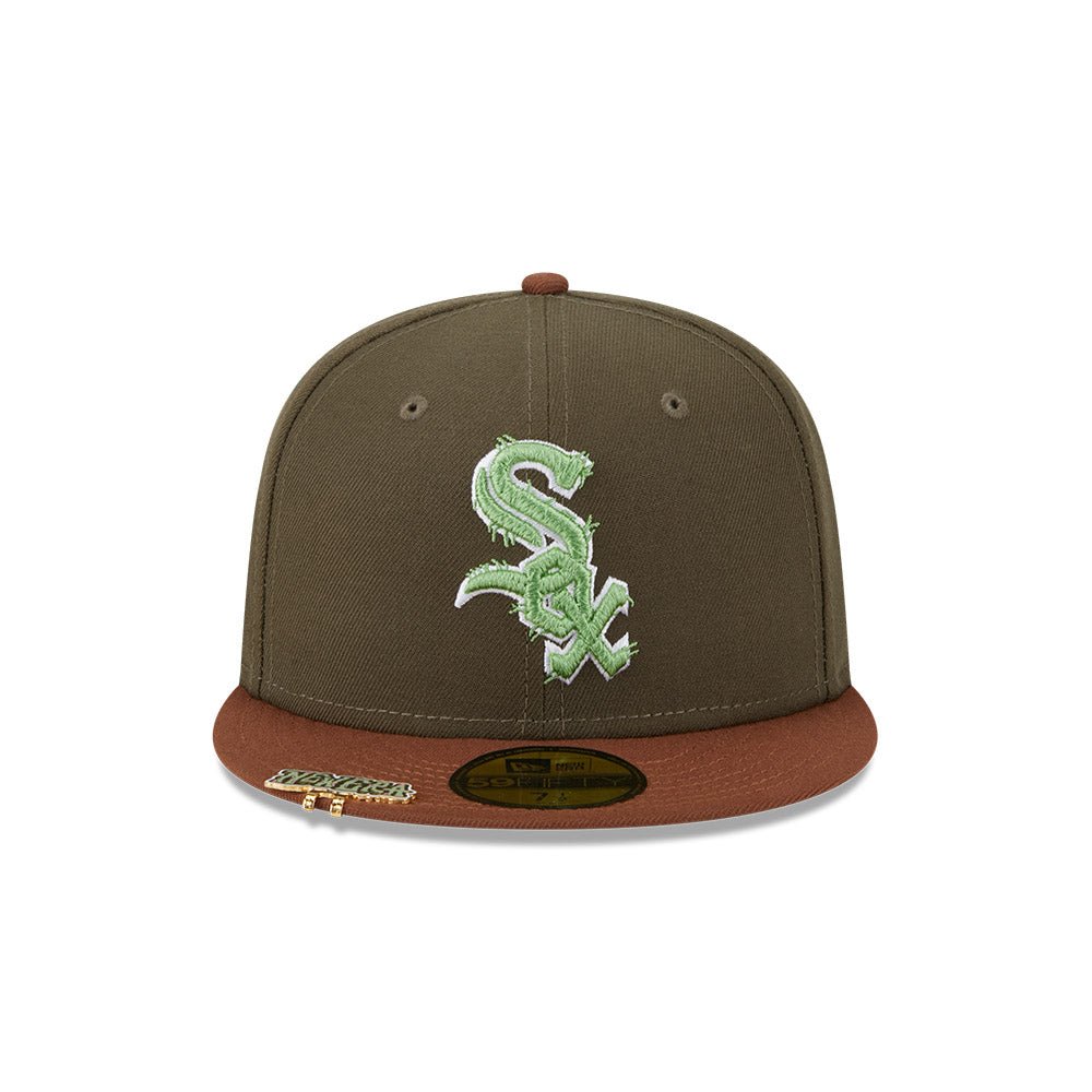 59FIFTY Monster Pack シカゴ・ホワイトソックス Monster Zombie モスグリーン