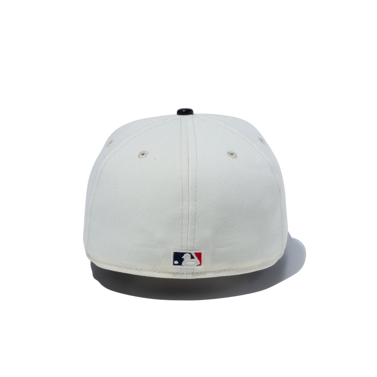 59FIFTY Leather Visor ボストン・レッドソックス クロームホワイト ブラックレザー