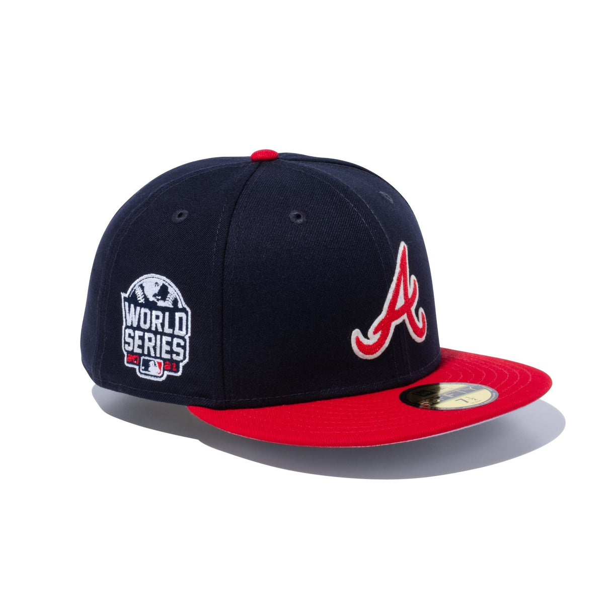 New Era Atlanta Braves 59FIFTY 4X World Series Champions Crown Retro Fitted  Cap, Hat