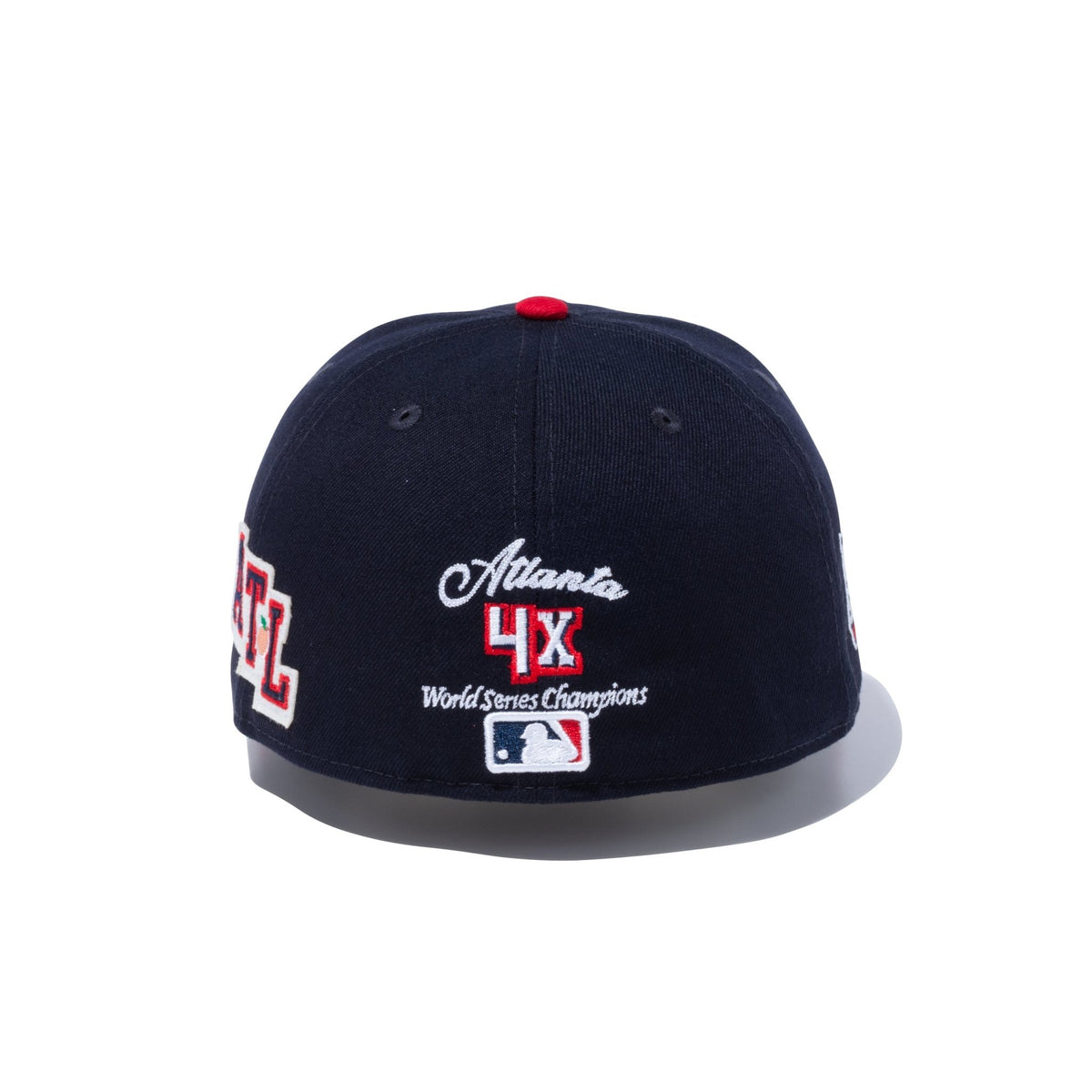 New Era Atlanta Braves 59FIFTY 4X World Series Champions Crown Retro Fitted  Cap, Hat