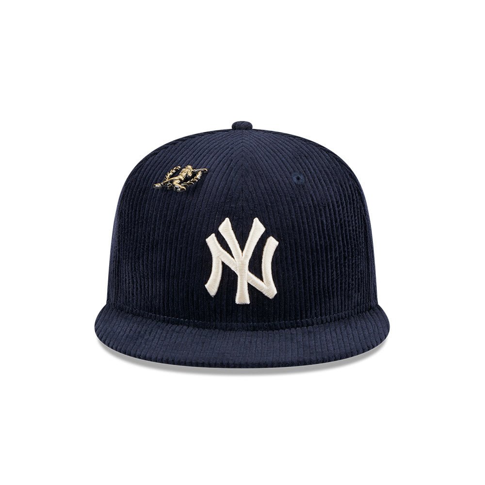 59FIFTY Letterman Pin Corduroy ニューヨーク・ヤンキース ピンズ ネイビー