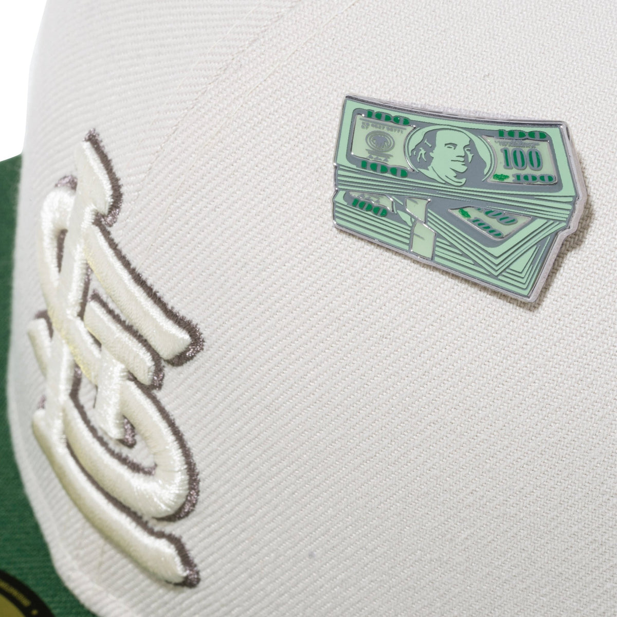 59FIFTY Make it Rain セントルイス・カージナルス ストーン ダークグリーンバイザー