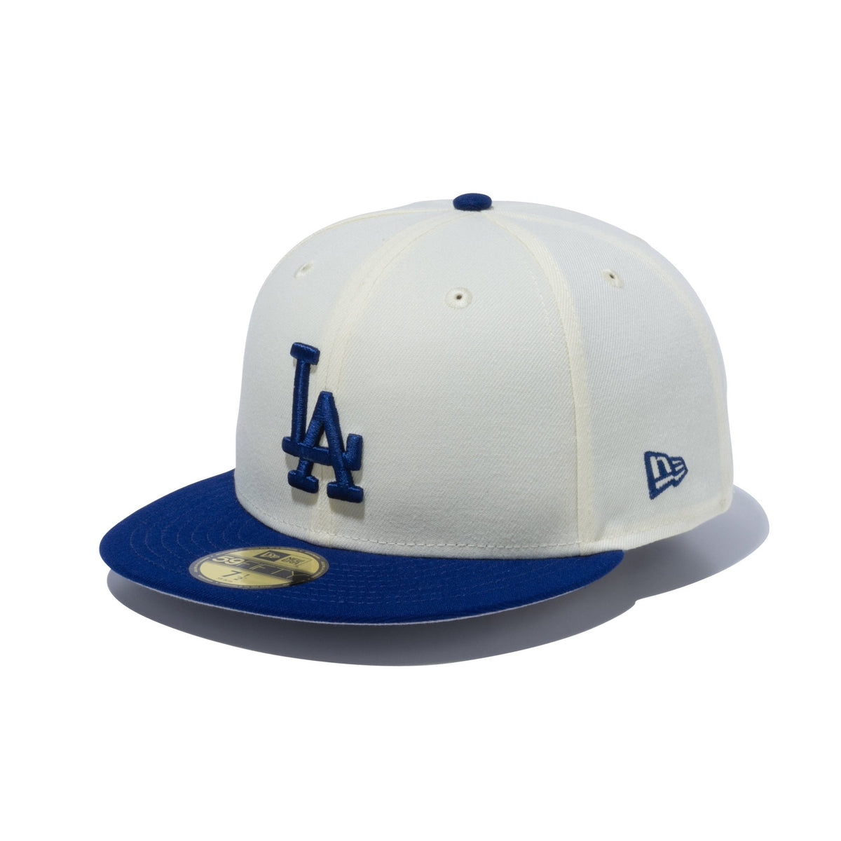 59FIFTY MLB 2-Tone ロサンゼルス・ドジャース クロームホワイト 