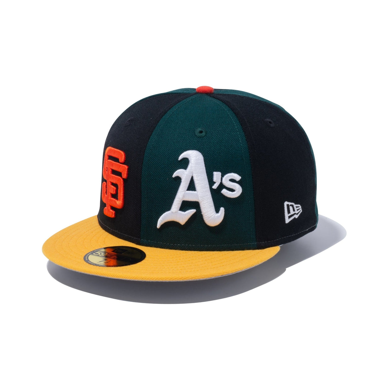 59FIFTY MLB Logo Pinwheel クーパーズタウン サンフランシスコ・ジャイアンツ オークランド・アスレチックス