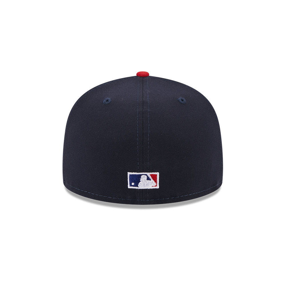 59FIFTY MLB On Deck クーパーズタウン クリーブランド・インディアンス ネイビー レッドバイザー | ニューエラオンラインストア