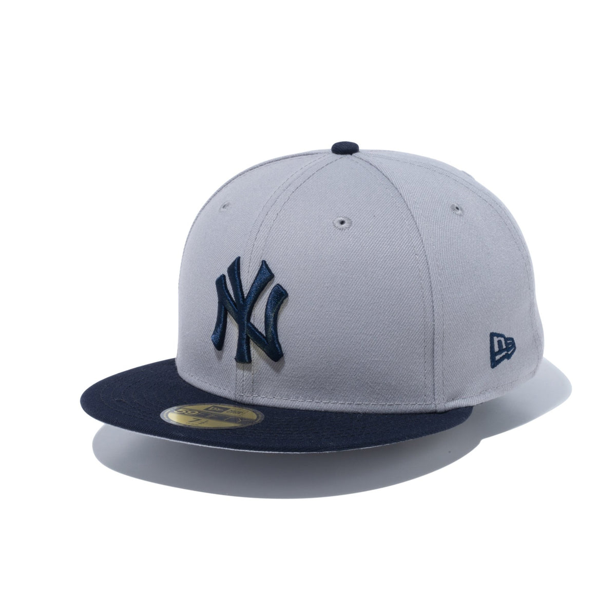 爆買い大人気ヤンキース MLB ★ New Era グレーA フラット キャップ ML 野球帽