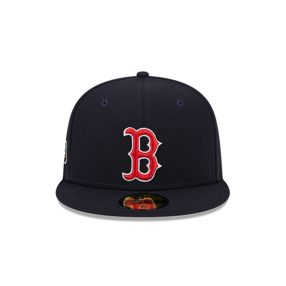 59FIFTY MLB Side Patch Collection ボストン・レッドソックス グレー 