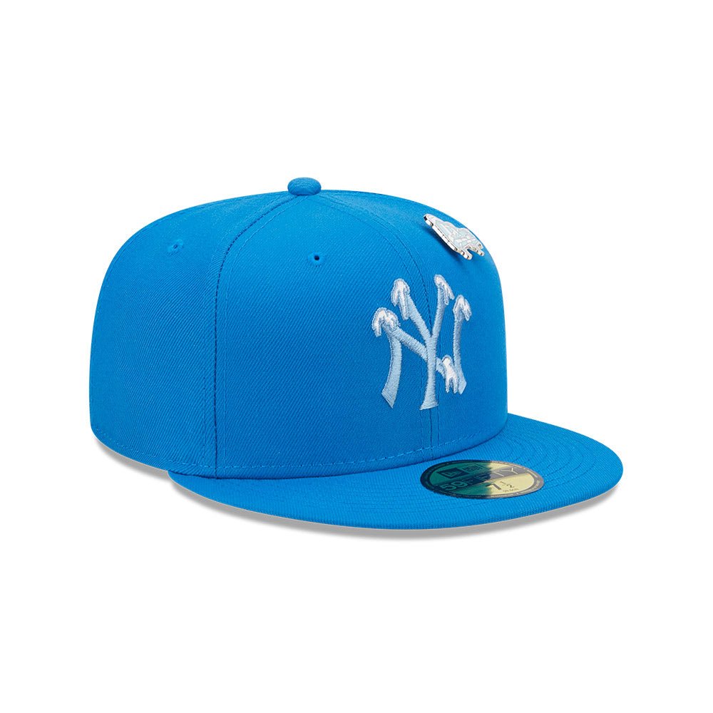 59FIFTY MLB Snow Day ニューヨーク・ヤンキース ブルー グレー