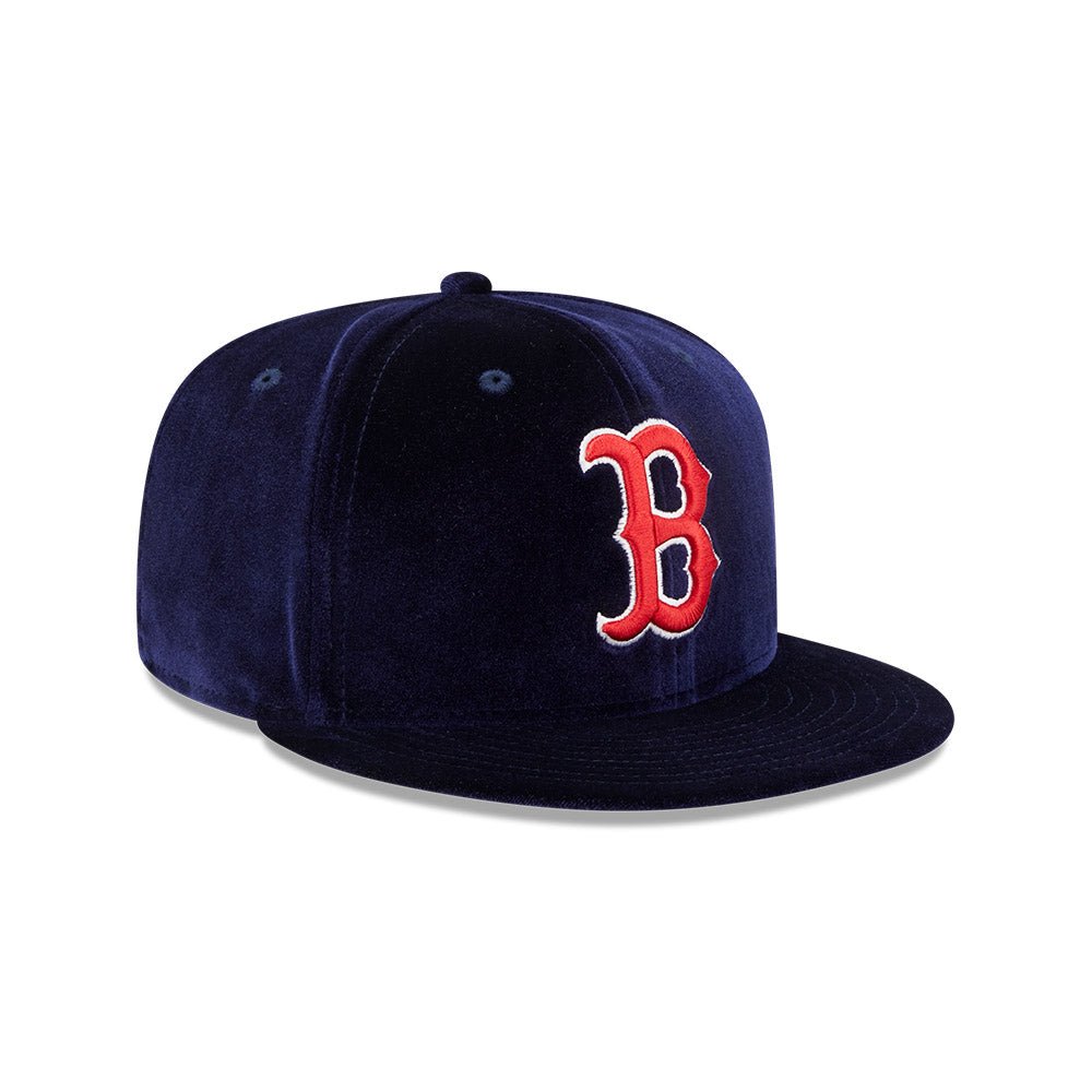 59FIFTY MLB Velvet ボストン・レッドソックス ネイビー グリーン