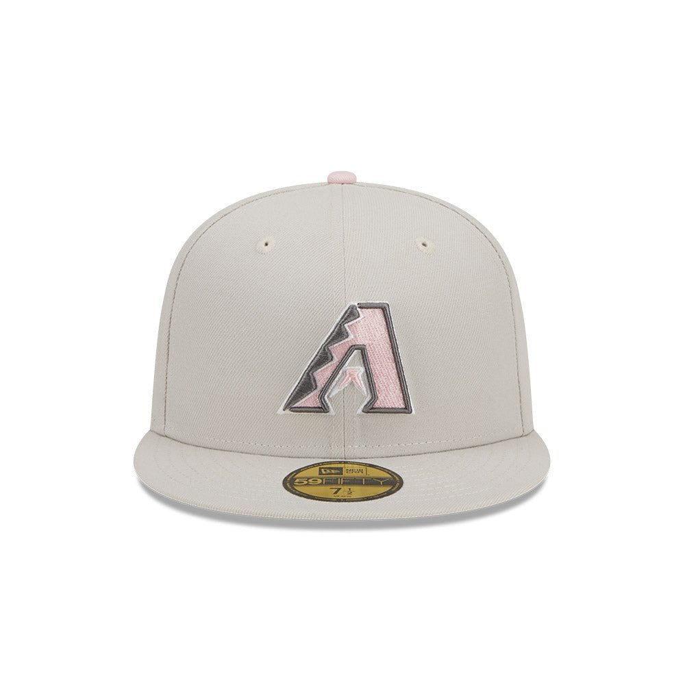 59FIFTY Mother's Day アリゾナ・ダイヤモンドバックス ストーン ピンクアンダーバイザー