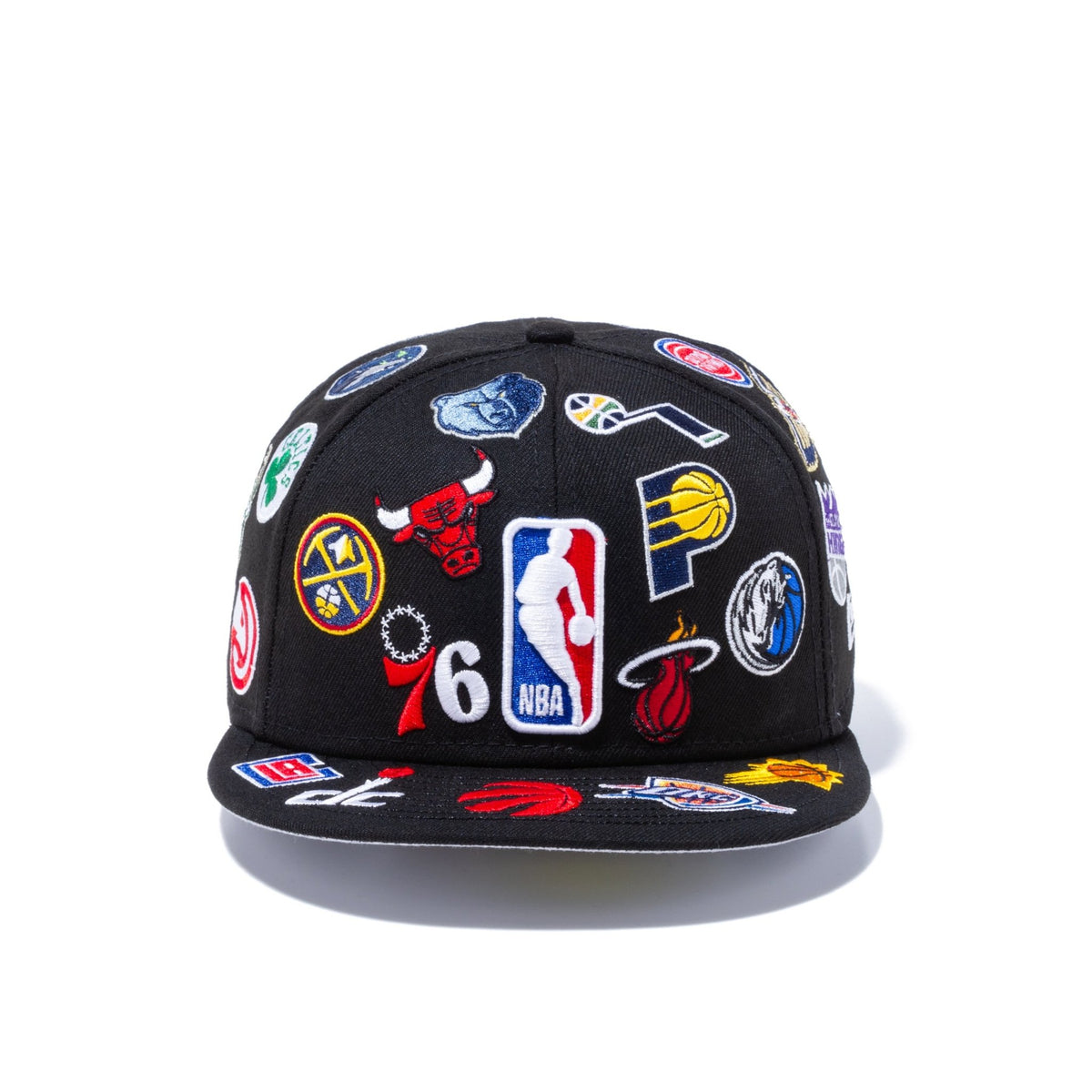 【ストア限定】 59FIFTY NBA ALL LOGOS ブラック【100th Monthly Limited】