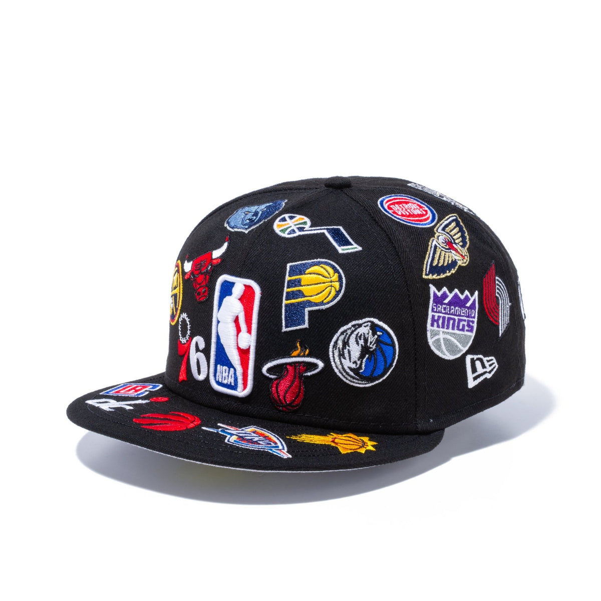 【ストア限定】 59FIFTY NBA ALL LOGOS ブラック【100th