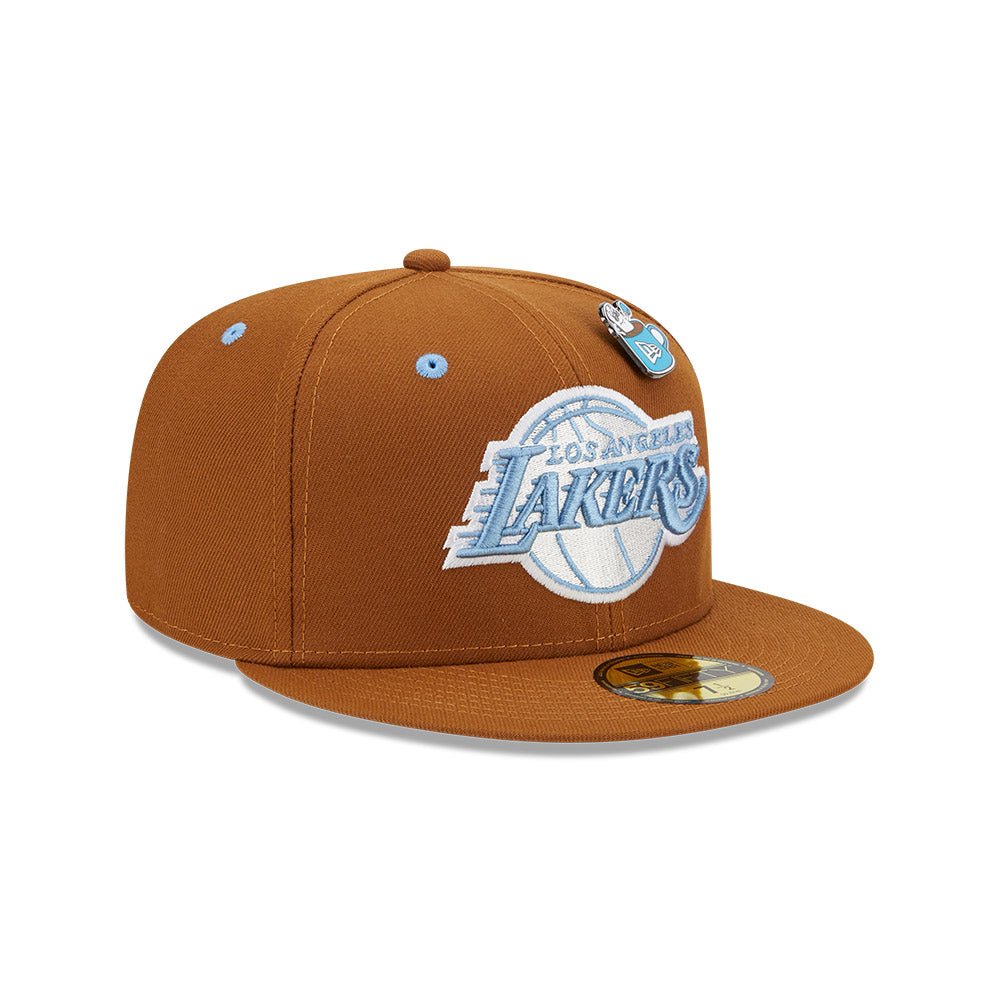 59FIFTY NBA Hot Cocoa ロサンゼルス・レイカーズ ブラウン ブルー