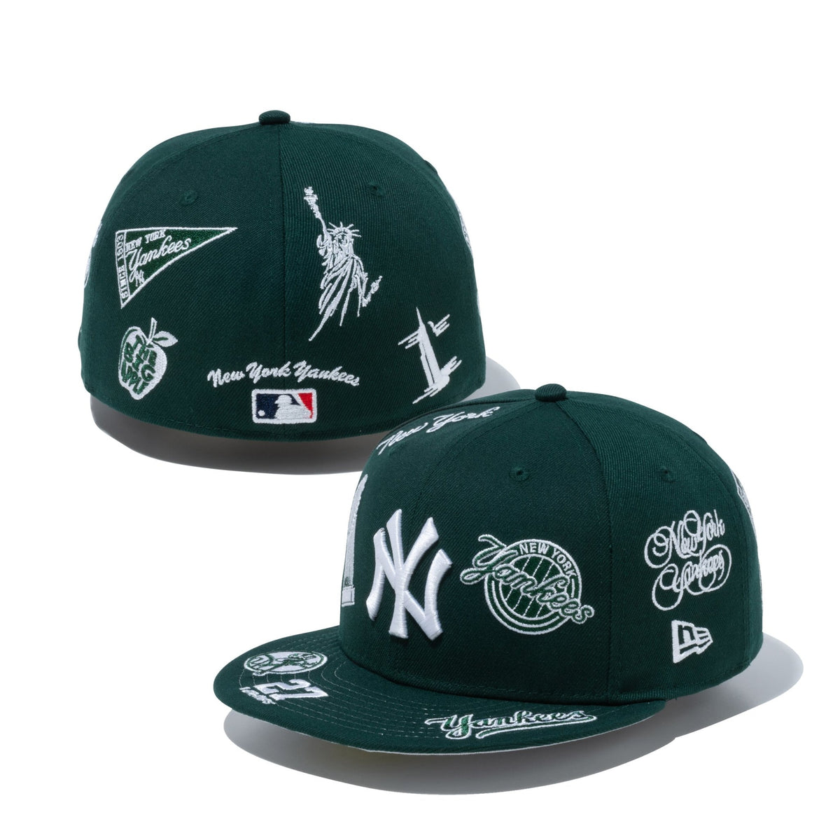 59FIFTY New York Yankees Allover ニューヨーク・ヤンキース ダーク 