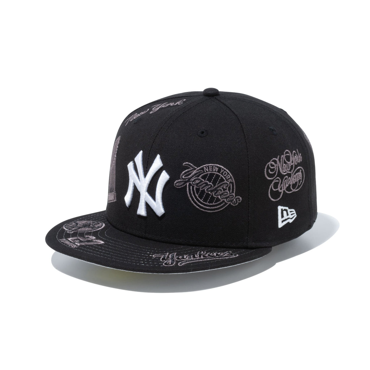59FIFTY New York Yankees Allover ニューヨーク・ヤンキース ブラック