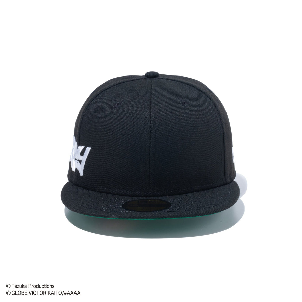 59FIFTY NEXT ATOM for the future Produced by #AAAA ASTROBOY エッセンシャルロゴ ブラック  ケリーグリーンアンダーバイザー