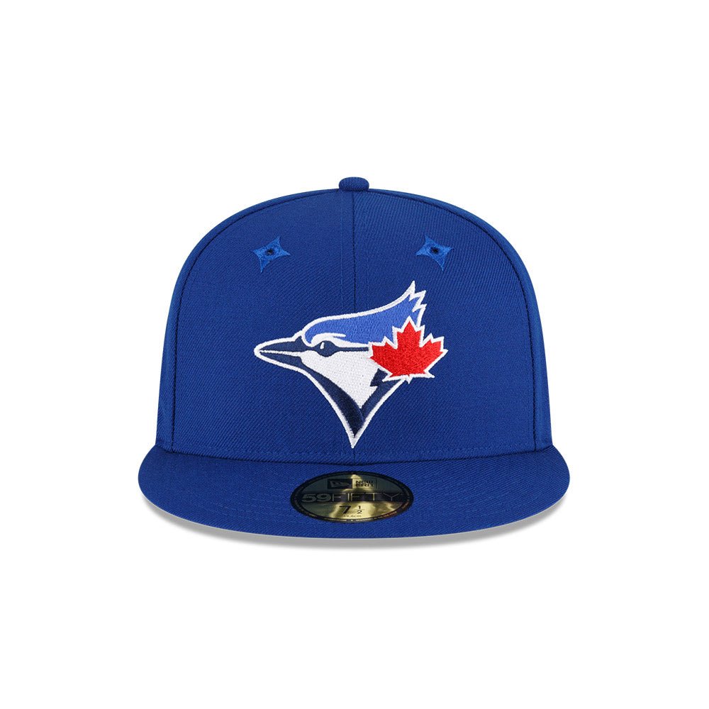 59FIFTY OVO MLB トロント・ブルージェイズ ブルー グレーアンダーバイザー