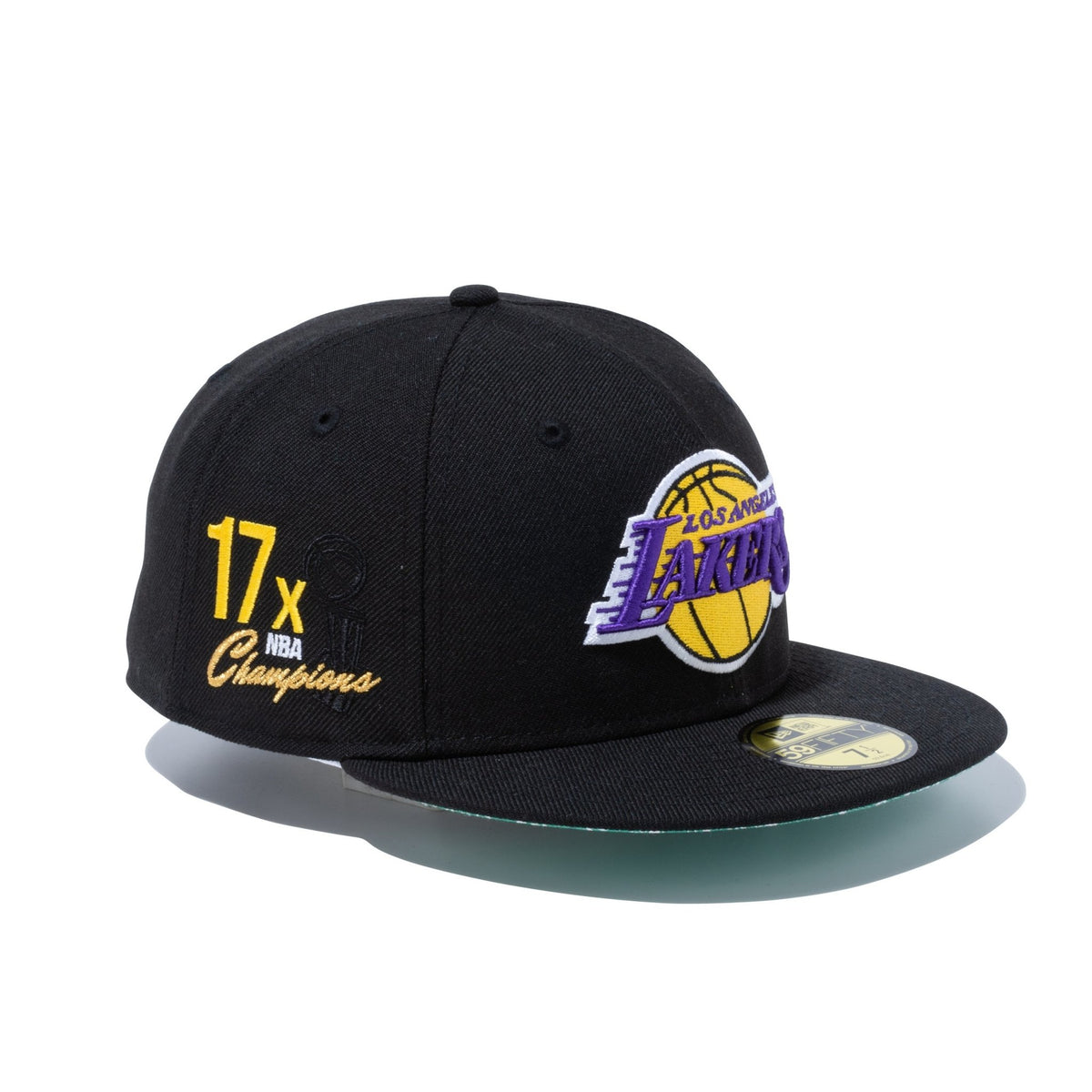 59FIFTY Paisley Under Visor ロサンゼルス・レイカーズ ブラック 