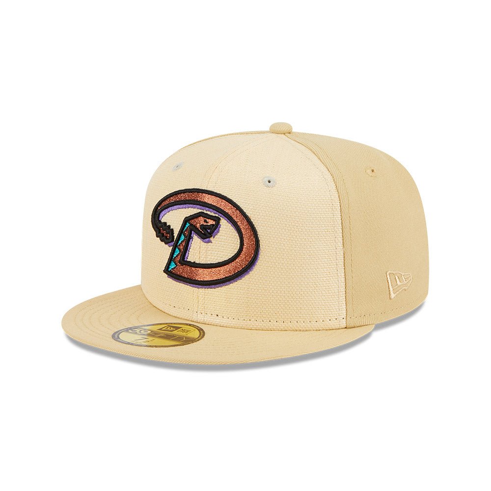 59FIFTY Raffia Front アリゾナ・ダイヤモンドバックス ベガスゴールド