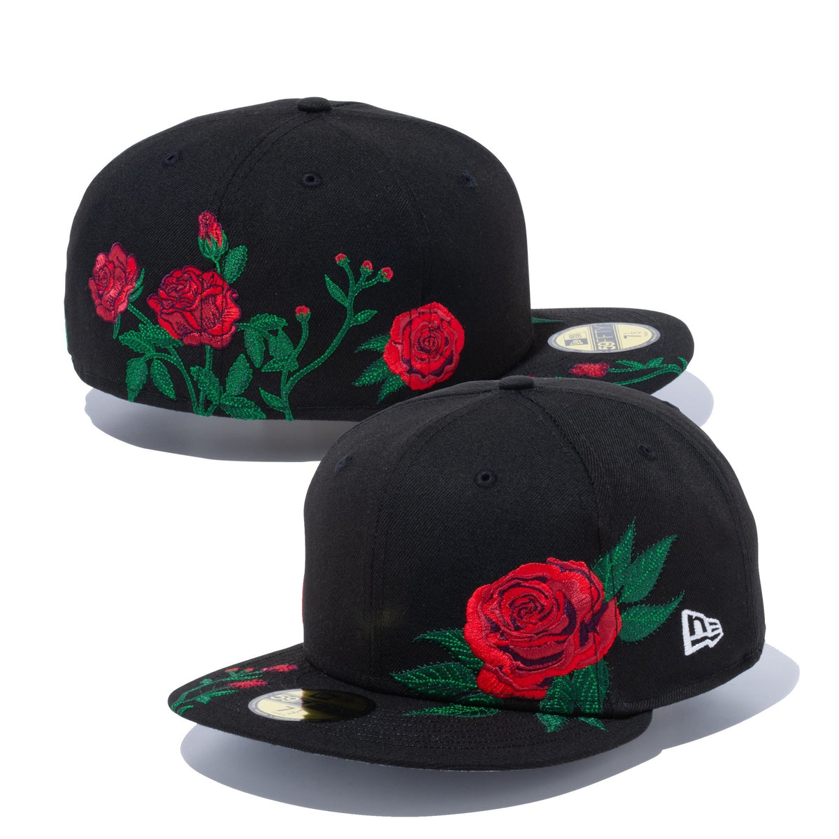 59FIFTY Rose Embroidery ブラック | ニューエラオンラインストア