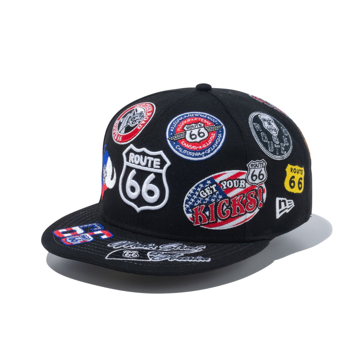 59FIFTY ROUTE 66 オールオーバーエンブロイダリー ブラック