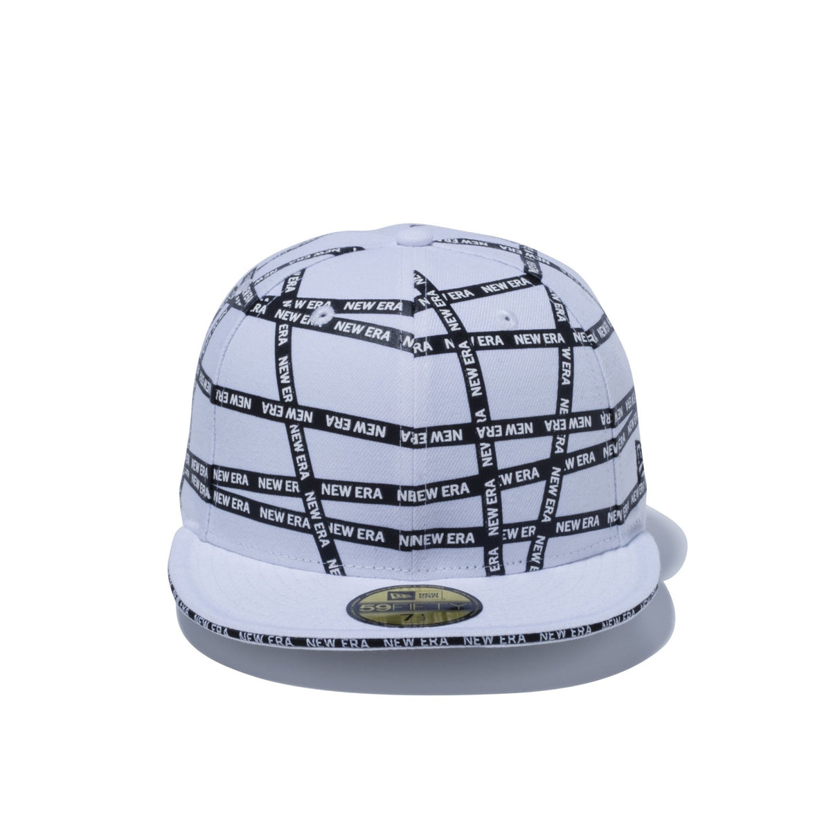 59FIFTY Sandwich Visor ロゴテープ NEW ERA ブラックサンドイッチ