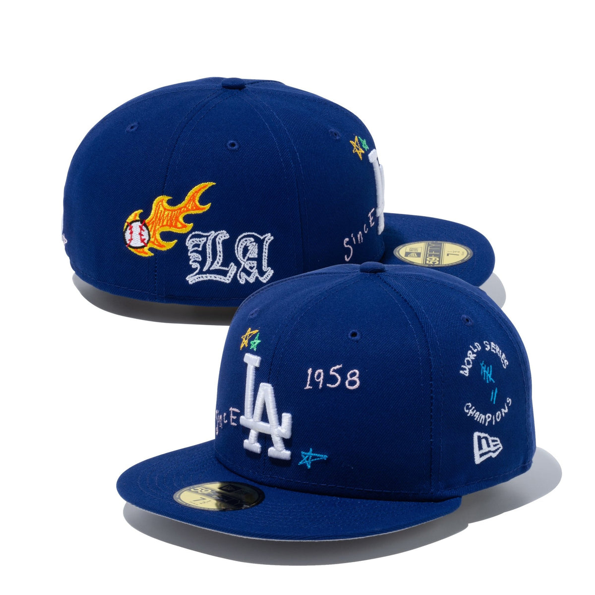 本物保証】 New era ウール グレーブリム 59FIFTY ドジャース