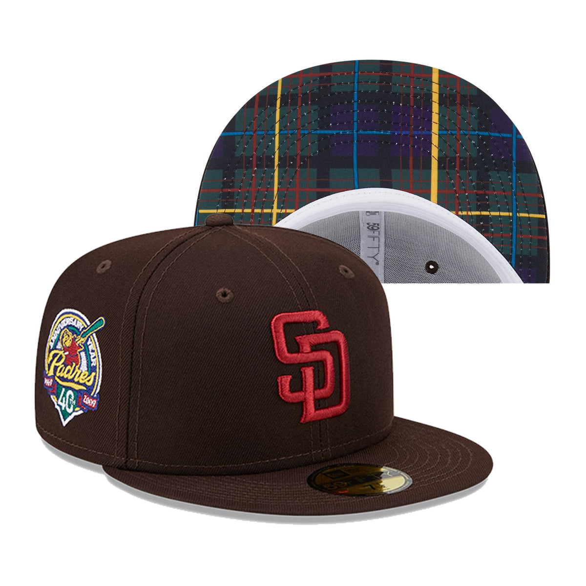 59FIFTY State Tartan サンディエゴ・パドレス ブラウン | ニューエラオンラインストア