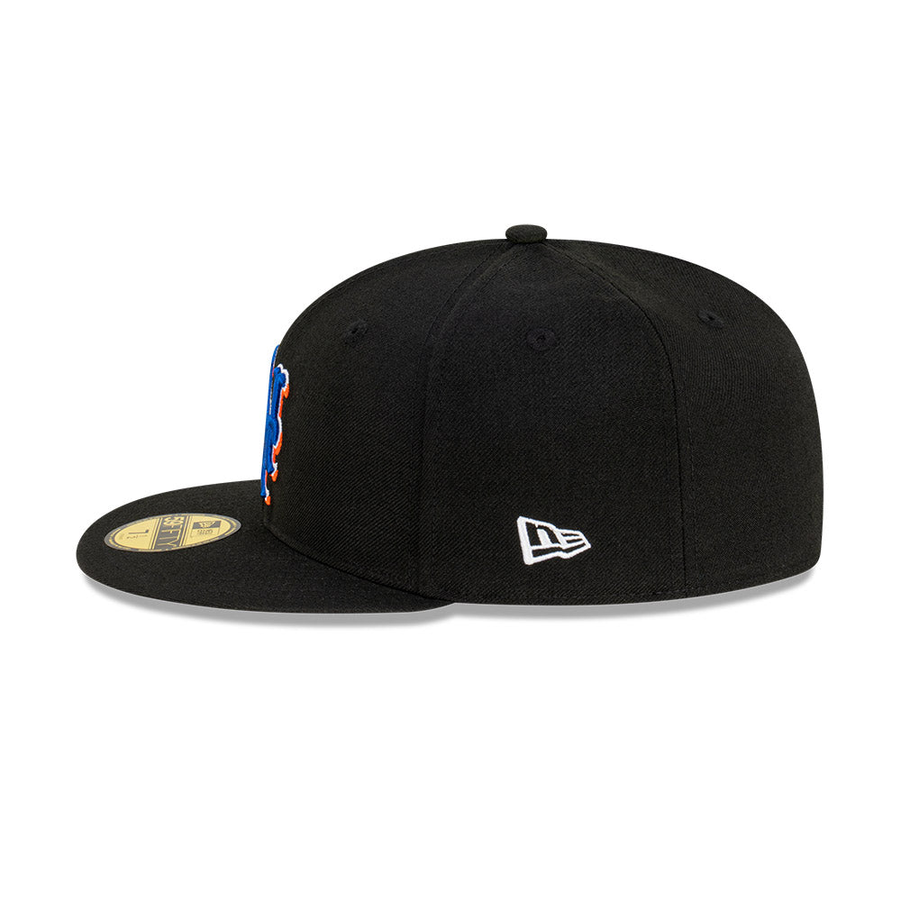 59FIFTY Subway Series ニューヨーク・メッツ ブラック グレーアンダーバイザー