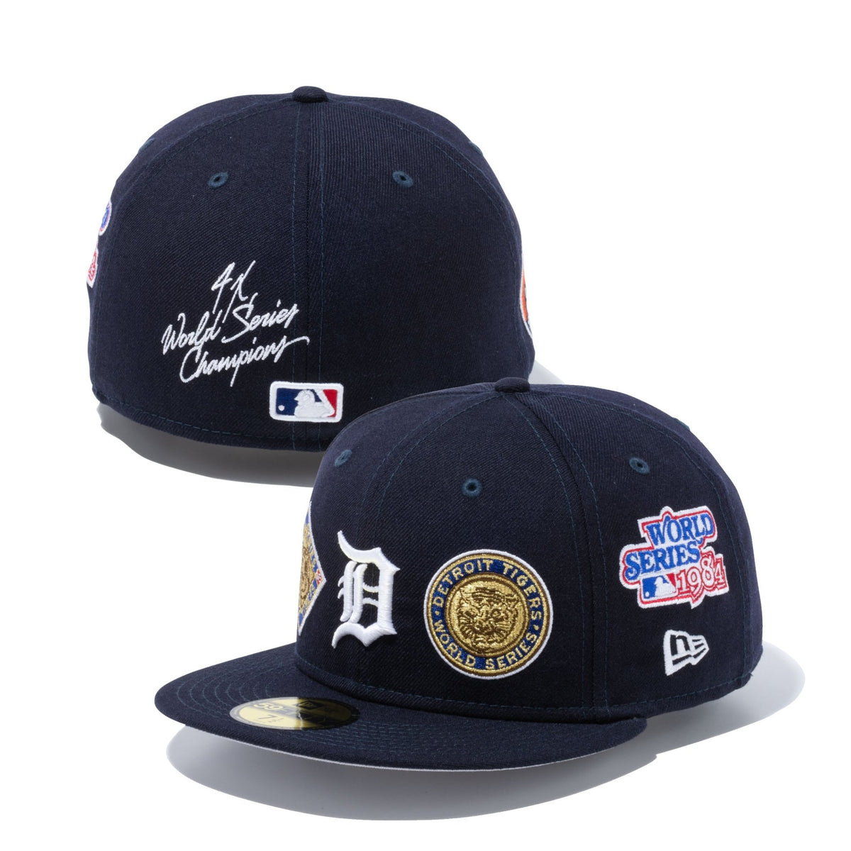 59FIFTY World Champions デトロイト・タイガース グレーアンダー