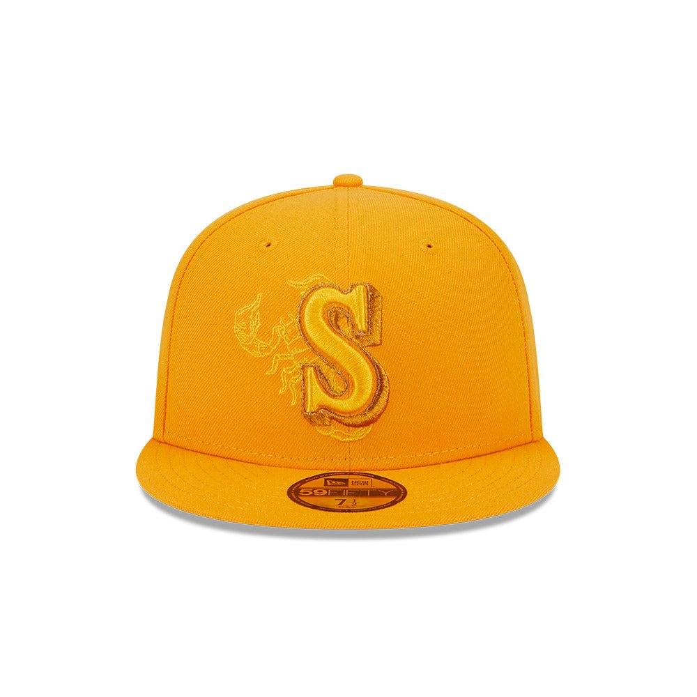 59FIFTY Zodiac シアトル・マリナーズ イエロー グレーアンダー